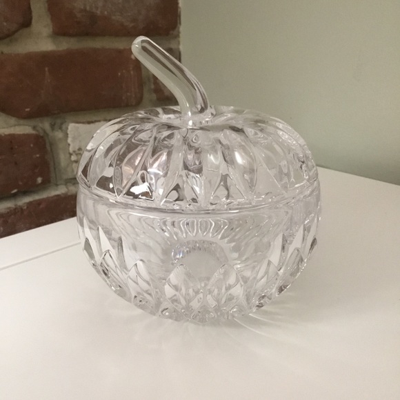 Gorham ALTHEA Apple Shaped Crystal Box Germany
